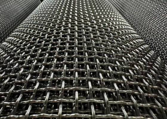 खनन के लिए उच्च मैंगनीज स्टील विरोधी अवरोधक कंपन स्क्रीन जाल