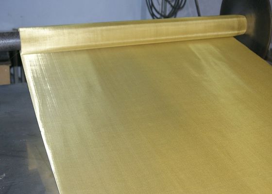 क्ले और पाउडर फिल्ट्रेशन के लिए ट्विल्ड वीव फाइन ब्रास फिल्टर स्क्रीन मेश