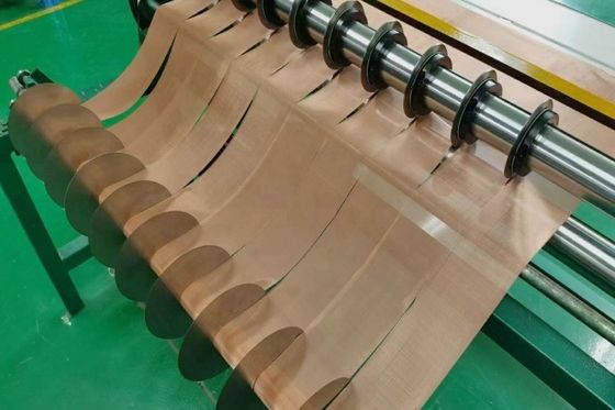 हाई स्ट्रेंथ और टफनेस वोवन वायर मेश स्क्रीन फॉस्फर ब्रॉन्ज