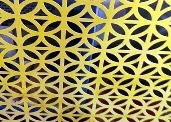 उच्च खुले क्षेत्र छिद्रित स्टील जाल शीट पीवीसी कोटिंग सजावट छेद आकार 0.1 मिमी