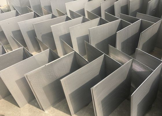 10.0 मिमी मोटाई औद्योगिक फ़िल्टरिंग के लिए स्टेनलेस स्टील छिद्रित जाल शीट