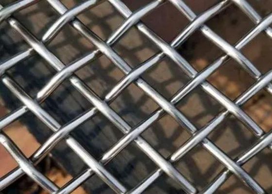 घर्षण प्रतिरोध वर्ग छेद उच्च कार्बन स्टील बुना तार जाल स्क्रीन