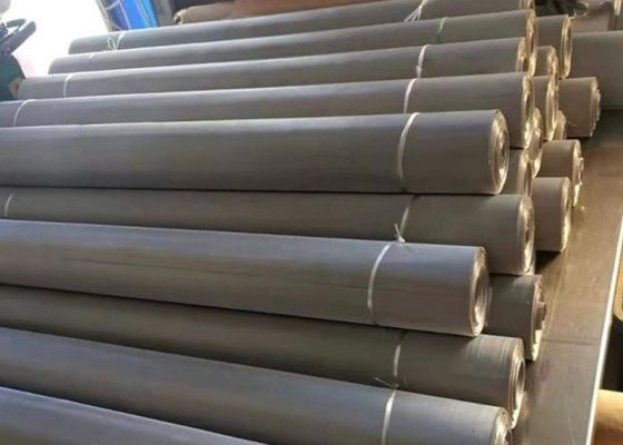 स्टेनलेस स्टील जाल स्क्रीन रोल 0.02-50.8 मिमी एपर्चर एसएस 316 Twill बुनाई औद्योगिक अनुप्रयोगों के लिए