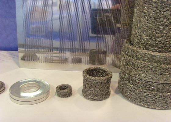 फिल्ट्रेशन के लिए टिकाऊ स्टेनलेस स्टील बुना एकल स्ट्रैंड वायर मेष ट्यूब