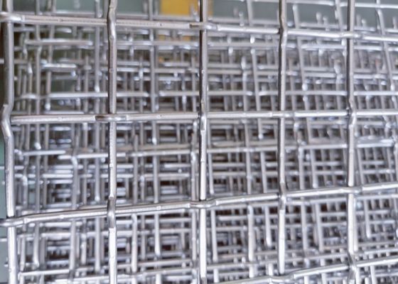 हेवी-ड्यूटी अनुप्रयोगों के लिए फ्लैट-टॉप घुमावदार बुना तार जाल स्क्रीन