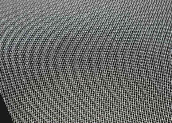 घुमावदार बुना हुआ स्टेनलेस स्टील फिल्टर जाल संख्या 2-600 औद्योगिक के लिए