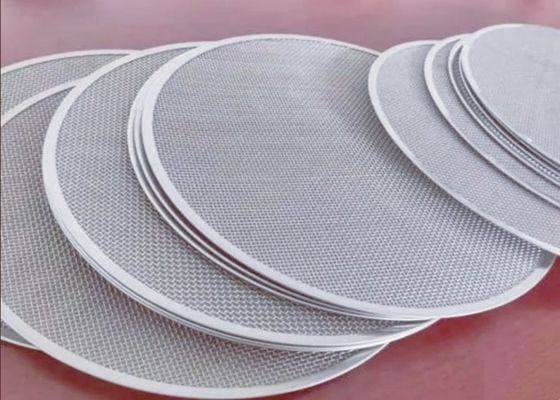 औद्योगिक और रासायनिक निस्पंदन के लिए स्टेनलेस स्टील जाल फिल्टर