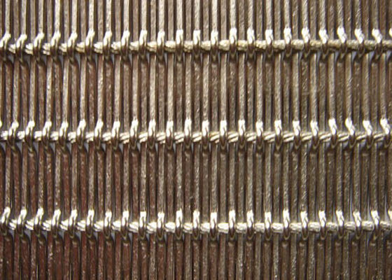 मानक आकार वेल्डेड स्टेनलेस स्टील Crimped तार जाल सजावटी जस्ती है