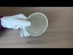 1-800mesh एल्युमीनियम फ़्रेमयुक्त प्लास्टिक एक्सट्रूडर स्क्रीन स्टेनलेस स्टील एक्सट्रूडर स्क्रीन