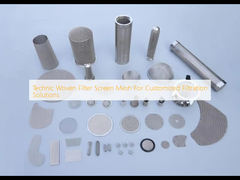 अनुकूलित निस्पंदन समाधान के लिए तकनीकी बुना हुआ फ़िल्टर स्क्रीन जाल